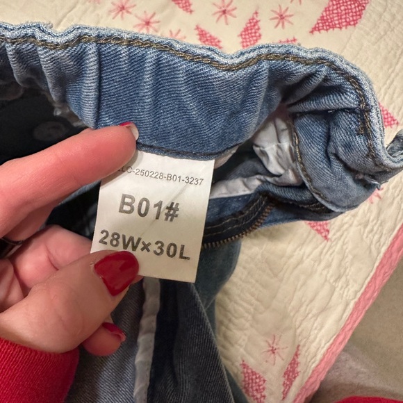 Men's Relaxed Fit Blue Jeans 28X30 - Picture 4 of 7